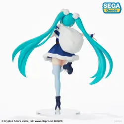Figurka SEGA Goods - Hatsune Miku Christmas 2020 Blue 22 cm