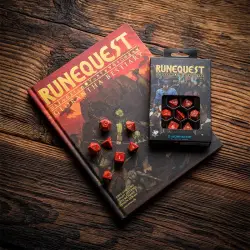 Kości RPG - RuneQuest: Czerwono-złote