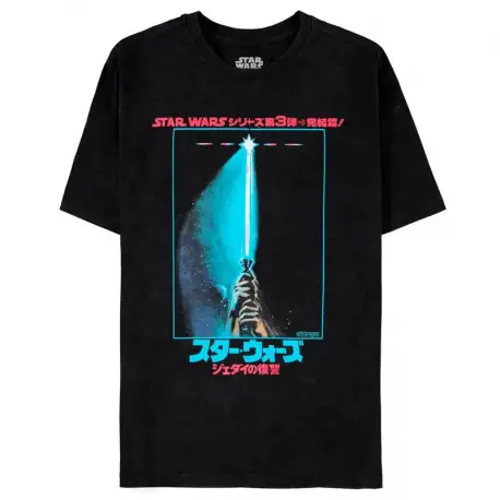 T-Shirt - Star Wars - Lighsaber (M)