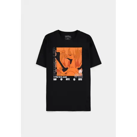 T-Shirt - Pokemon - Charizard Fired Up Pose (XL)