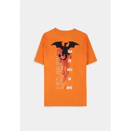 T-Shirt - Pokemon - Charizard Orange Shadow (L)