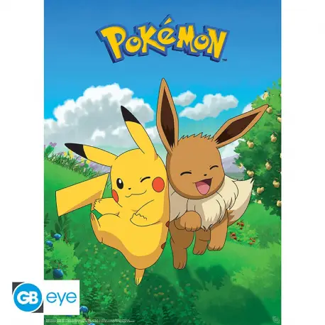 Plakat Pokemon Environments 52x38 (dwu pak)