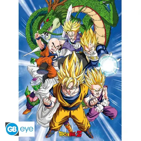 Plakat Dragon Ball Groups 52x38 (dwu pak)