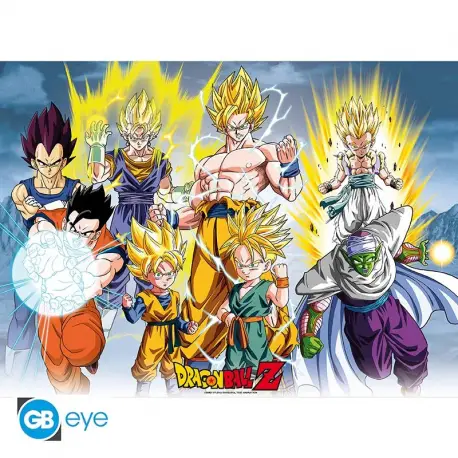 Plakat Dragon Ball Groups 52x38 (dwu pak)