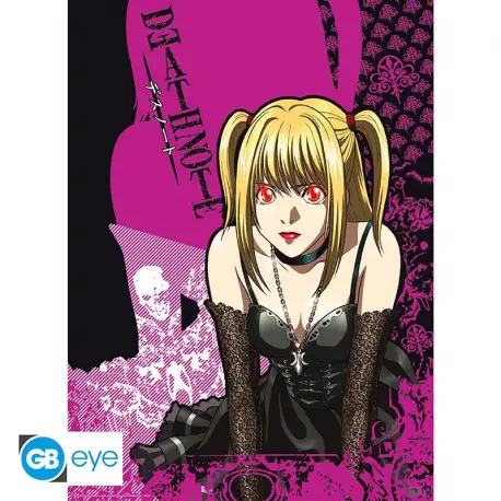 Plakat Death Note L vs Light & Misa 52x38 (dwu pak)