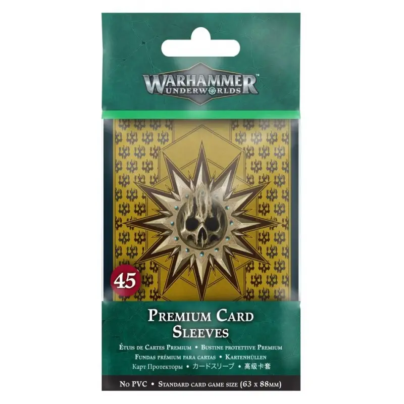 Warhammer Underworlds: Premium Card Sleeves (przedsprzedaż)