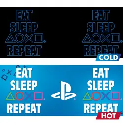 Kubek PlayStation: Eat Sleep Repeat 320ml