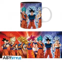 Kubek Dragon Ball Super: Goku Transformations 320ml