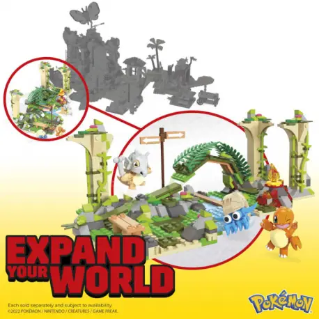 Mega Construx - Pokemon Set Jungle Ruins