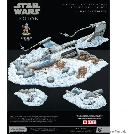 Star Wars Legion - Crashed X-Wing Battlefield Expansion (przedsprzedaż)