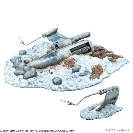 Star Wars Legion - Crashed X-Wing Battlefield Expansion (przedsprzedaż)