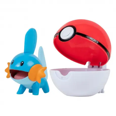 Pokemon Clip 'n' Go - Mudkip + Poke Ball