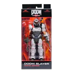 Figurka Doom Eternal - Doom Slayer (White Armor) 18 cm