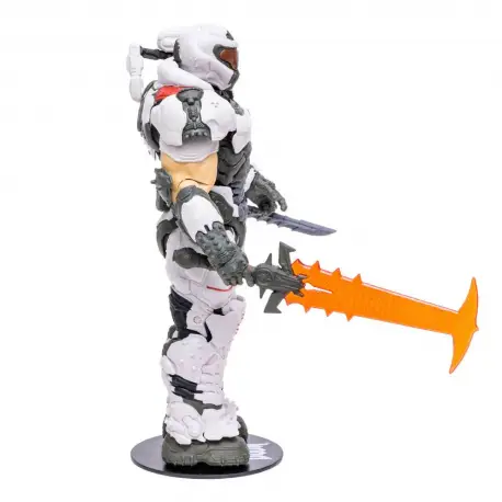 Figurka Doom Eternal - Doom Slayer (White Armor) 18 cm