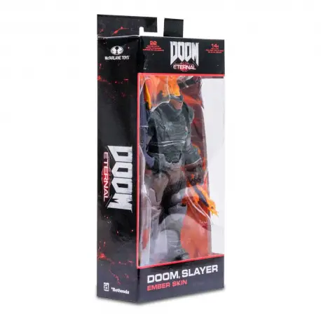 Figurka Doom Eternal - Doom Slayer (Ember Skin) 18 cm