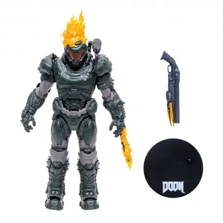 Figurka Doom Eternal - Doom Slayer (Ember Skin) 18 cm