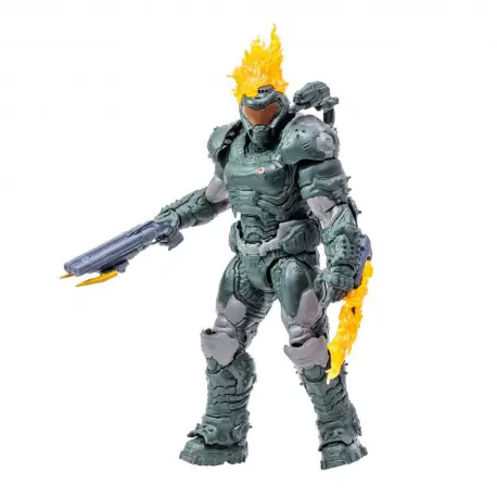 Figurka Doom Eternal - Doom Slayer (Ember Skin) 18 cm