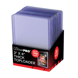 Ultra-Pro Toploader - 3" x 4" Super Thick (100pt)