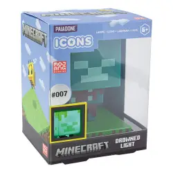 Lampka Minecraft - Icon Zombie Topielec