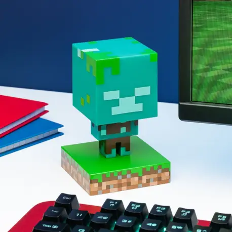 Lampka Minecraft - Icon Zombie Topielec