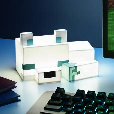 Lampka - Minecraft Creeper Lis Arktyczny 16cm