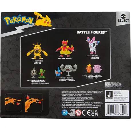 Pokemon Select Figurki Charmander, Charmeleon, Charizard