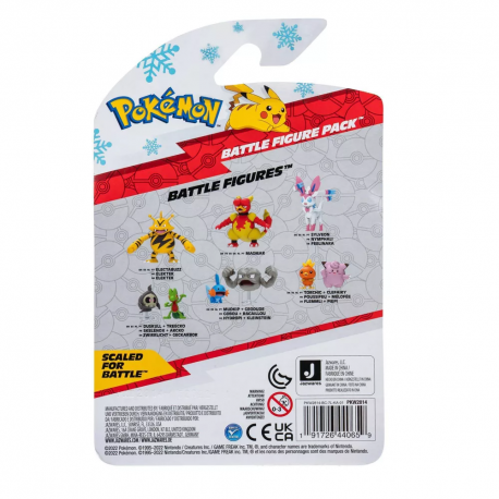 Pokemon Holiday Figurka Pikachu + Eevee