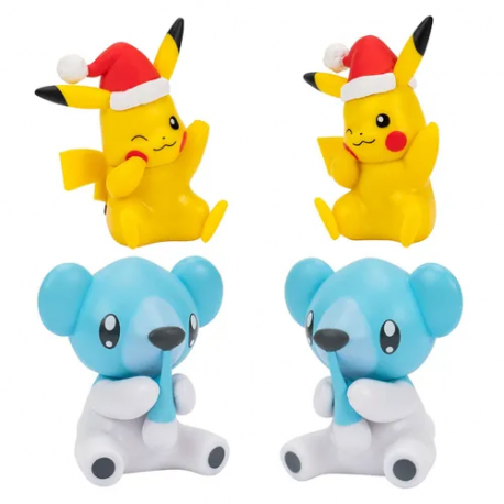 Pokemon Holiday Figurka Pikachu + Cubchoo