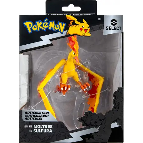 Pokemon Figurka Select Moltres 15 cm