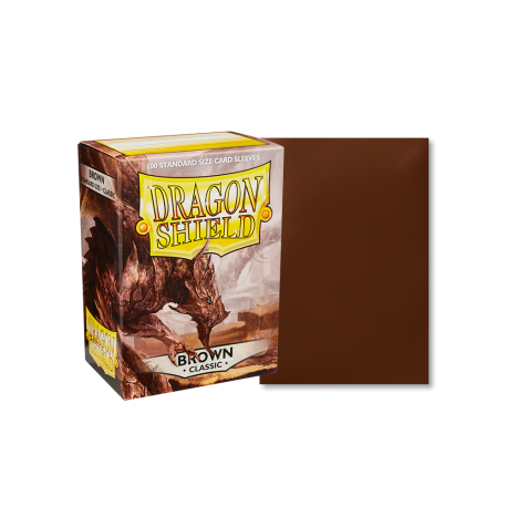 Dragon Shield - Standard Sleeves - Brown (100szt)