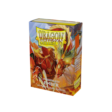 Dragon Shield - Japanese Matte Dual - Ember (60 szt)