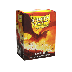 Dragon Shield - Dual Matte Sleeves - Ember (100 szt.)