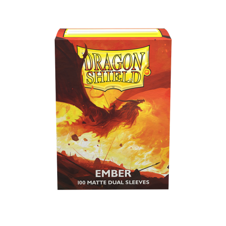 Dragon Shield - Dual Matte Sleeves - Ember (100 szt.)