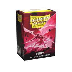 Dragon Shield - Dual Matte Sleeves - Fury (100 szt.)
