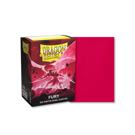 Dragon Shield - Dual Matte Sleeves - Fury (100 szt.)