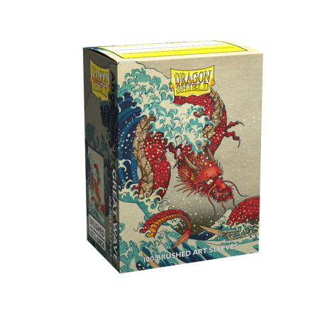 Dragon Shield - Brushed Art Sleeves - The Great Wave (100 szt.)