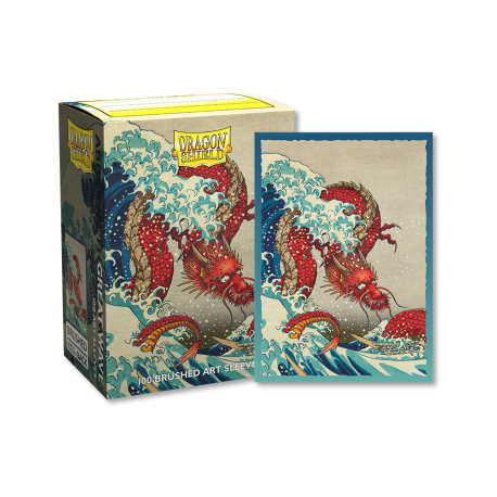 Dragon Shield - Brushed Art Sleeves - The Great Wave (100 szt.)