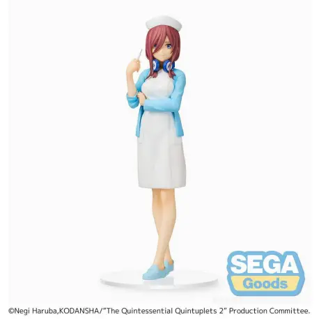 SEGA Goods - The Quintessential Quintuplets Miku Nakano Nurse Ver. 21 cm