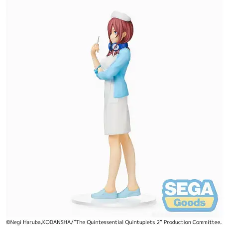 SEGA Goods - The Quintessential Quintuplets Miku Nakano Nurse Ver. 21 cm