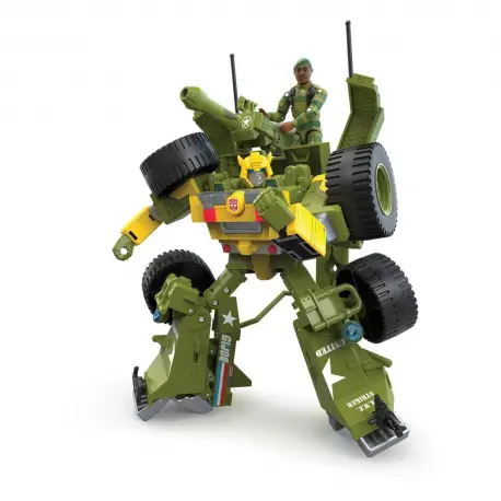 Transformers: Collaborative G.I. Joe Mash-Up - Bumblebee A.W.E. Striker & Lonzo “Stalker” Wilkinson 23cm