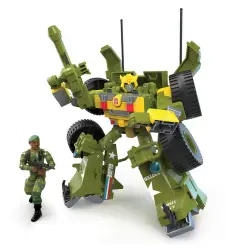 Transformers: Collaborative G.I. Joe Mash-Up - Bumblebee A.W.E. Striker & Lonzo “Stalker” Wilkinson 23cm