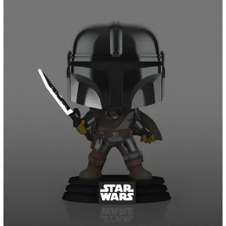 Funko POP! Star Wars: Manda - Mando with Dark Saber (GW/MT) (Exclusive)