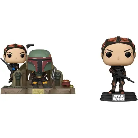 Funko POP! Mandalorian - Boba and Fennec on Throne