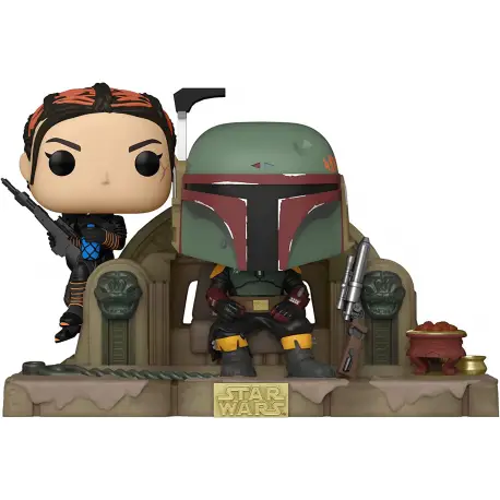 Funko POP! Mandalorian - Boba and Fennec on Throne