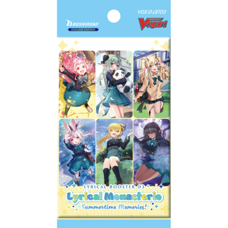 Cardfight!! Vanguard Lyrical Monasterio Summertime Memories! Booster