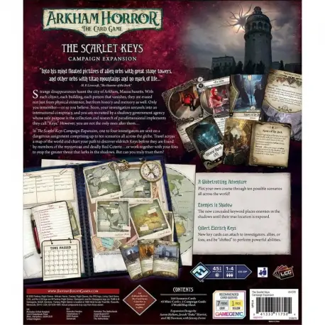 Arkham Horror LCG: The Scarlet Keys Campaign Expansion