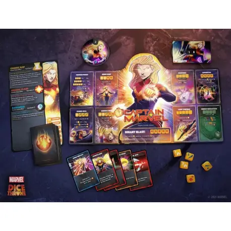 Dice Throne: Marvel 2-Hero Box 1 (Captain Marvel, Black Panther)