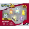 Pokemon Battle Figure Multi Pack (Pikachu, Mimikyu, Toxel, Bulbasaur, Charmander, Squirtle)