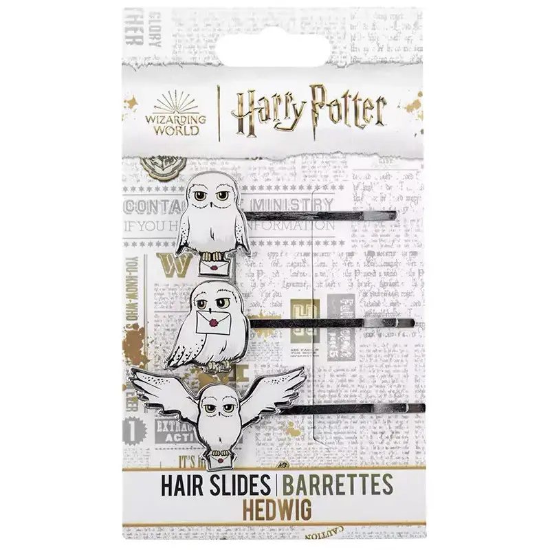 Spinki do włosów - Harry Potter Hedwig