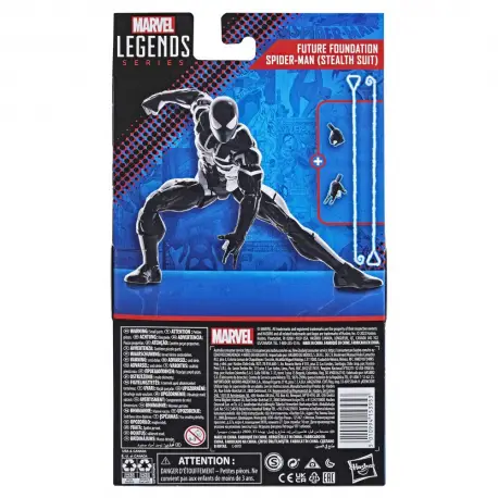 Figurka Hasbro Marvel Legends - Future Foundation Spider-Man (Stealth Suit)